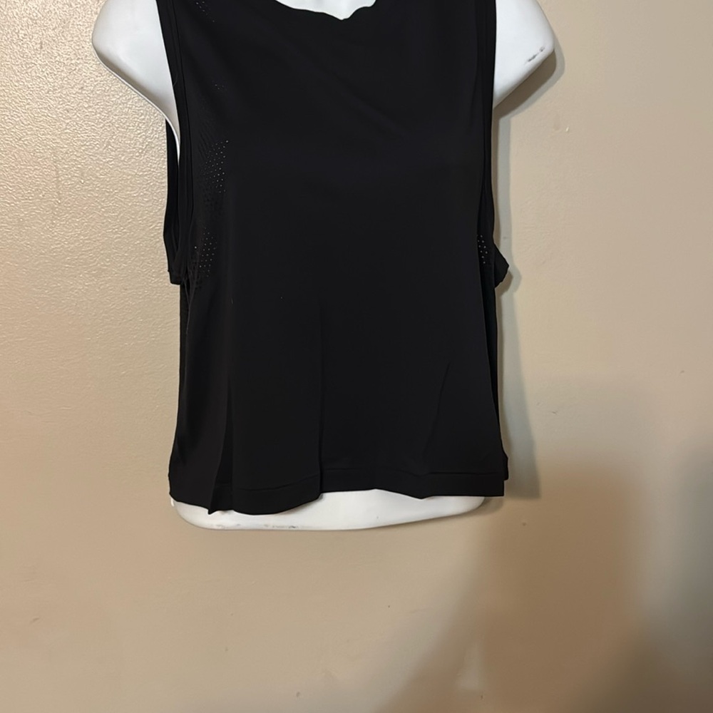 PINK Victoria's Secret Black and White Tank Top